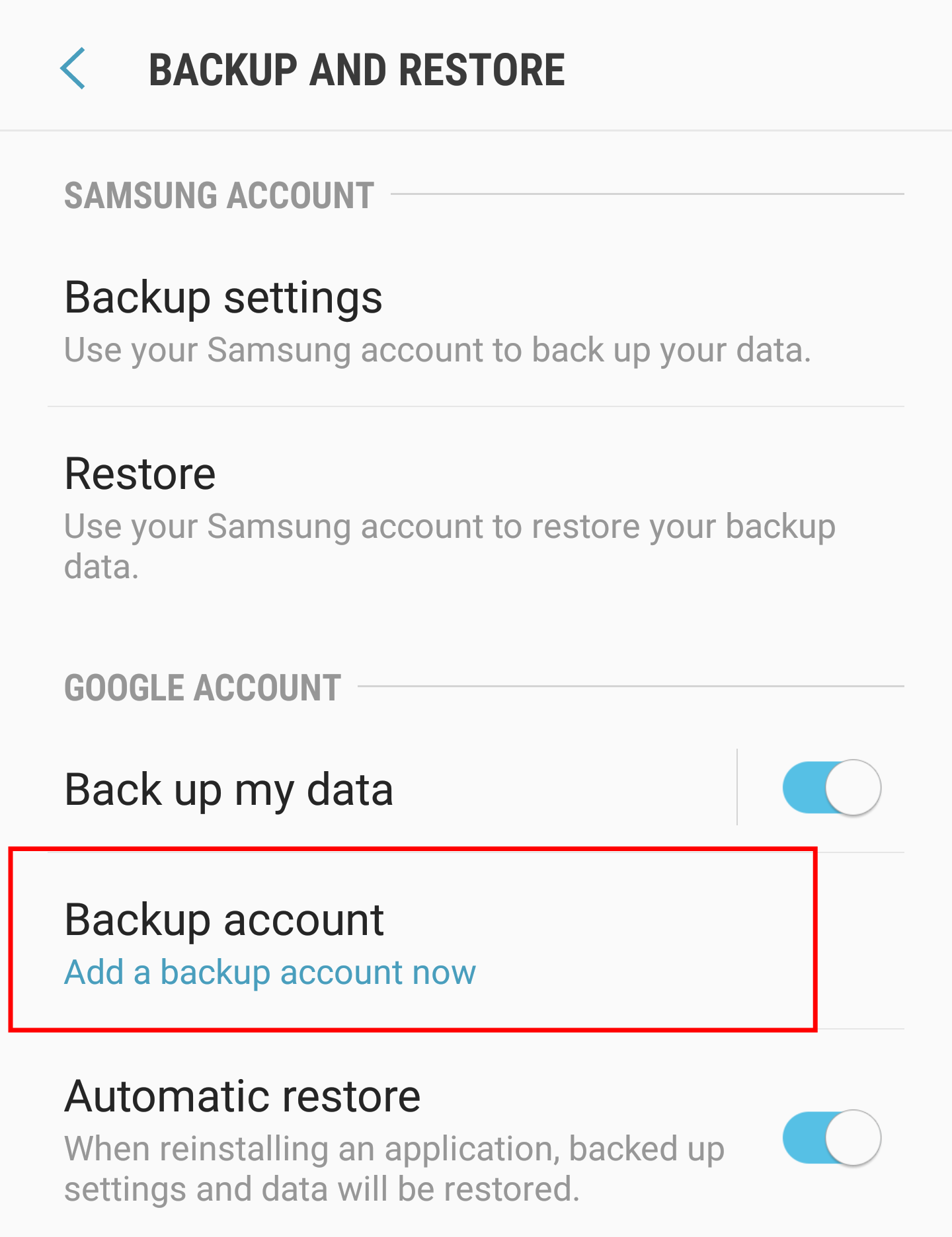 How To Backup Android Settings 2