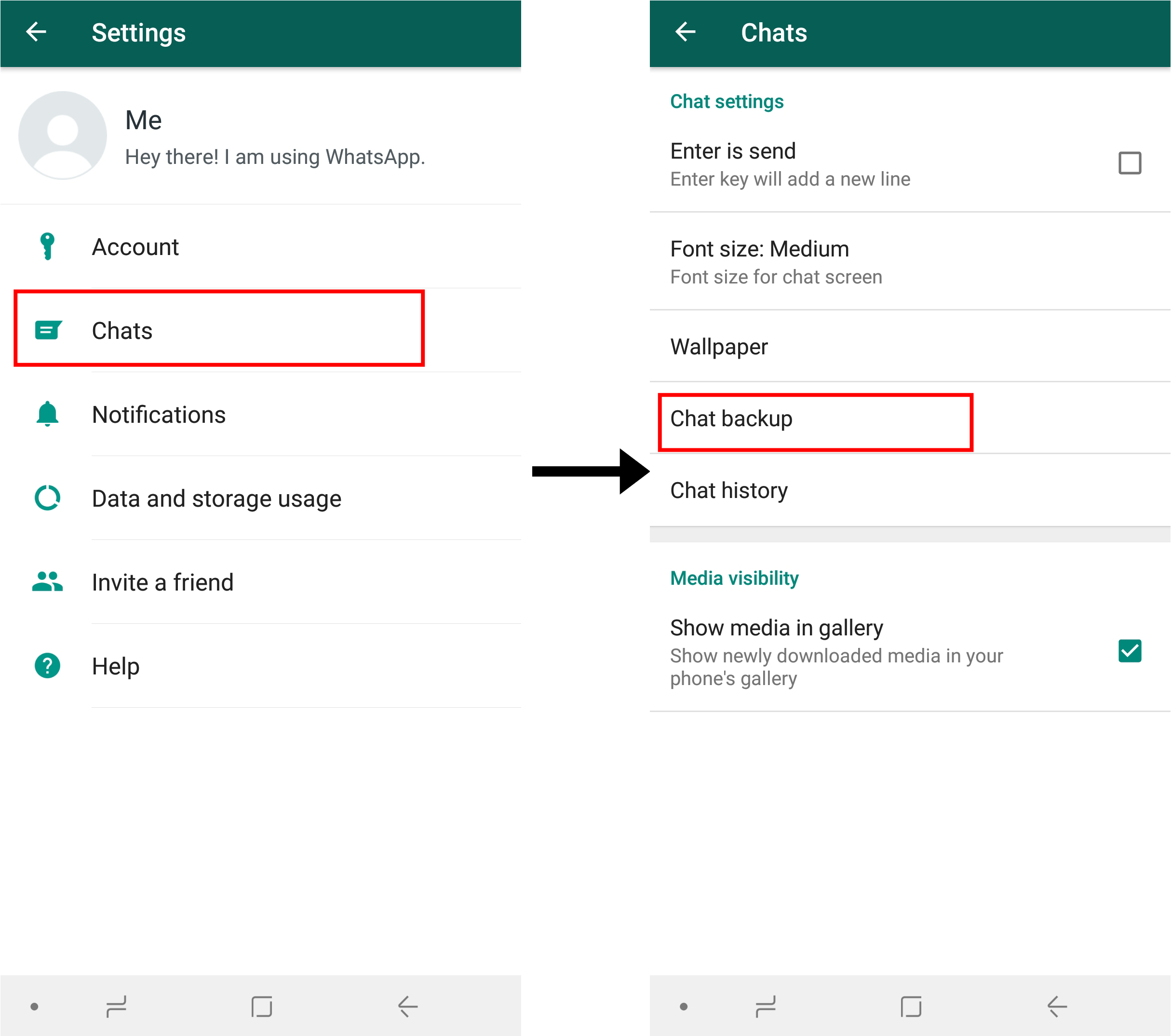 How To Backup WhatsApp Photos And Chats - 2